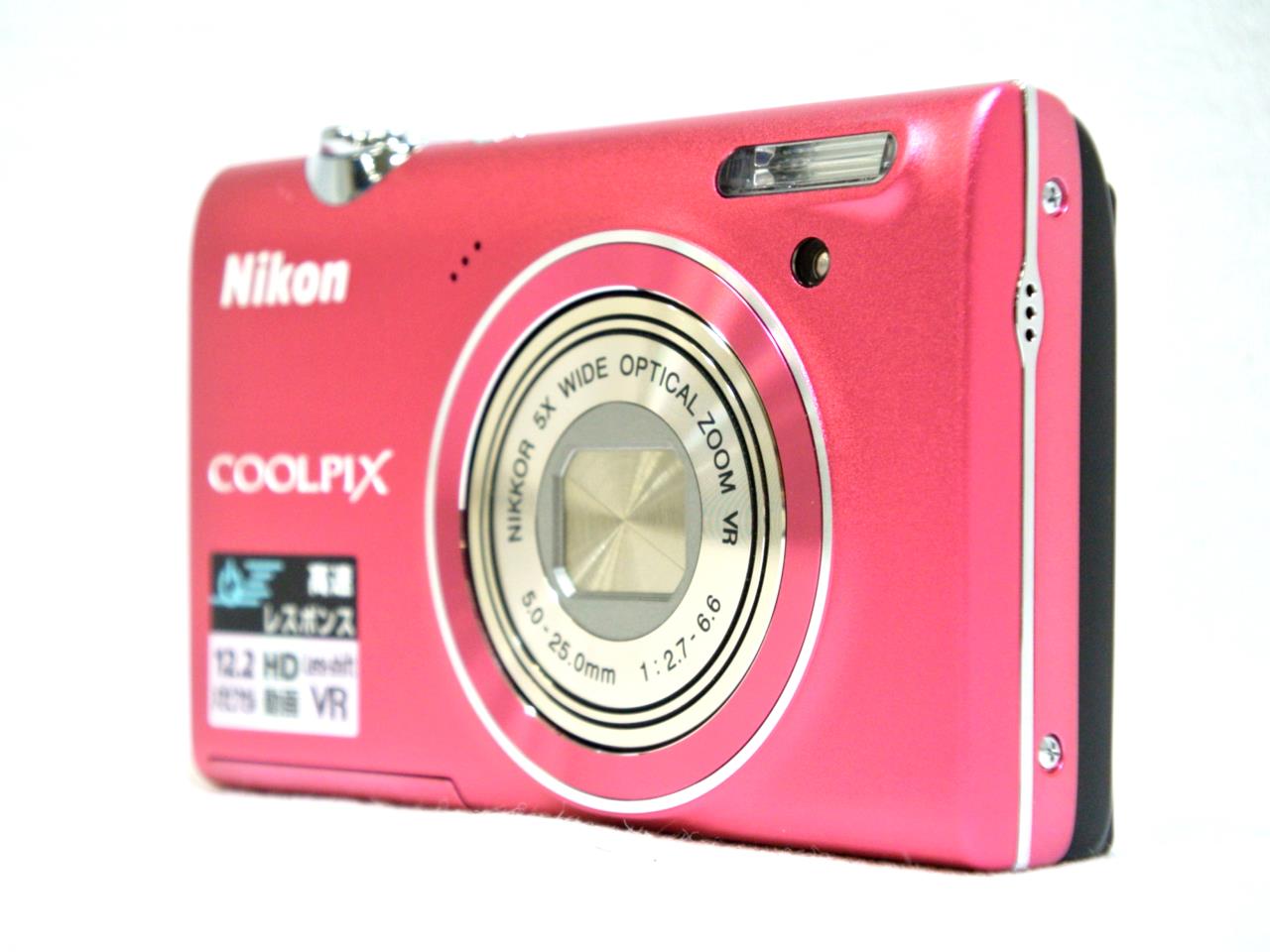 Nikon デジタルカメラCOOLPIX S5100 ホットピンク-