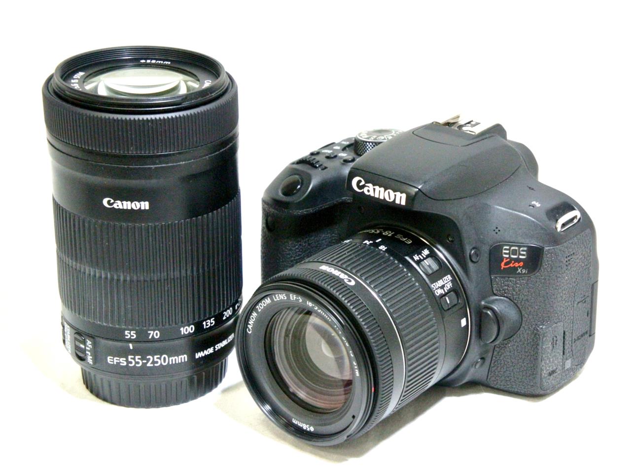 Canon EOS Kiss x9i ダブルズームキット付属品は画像の物が全てです